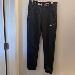 Girls charcoal gray joggers size YL